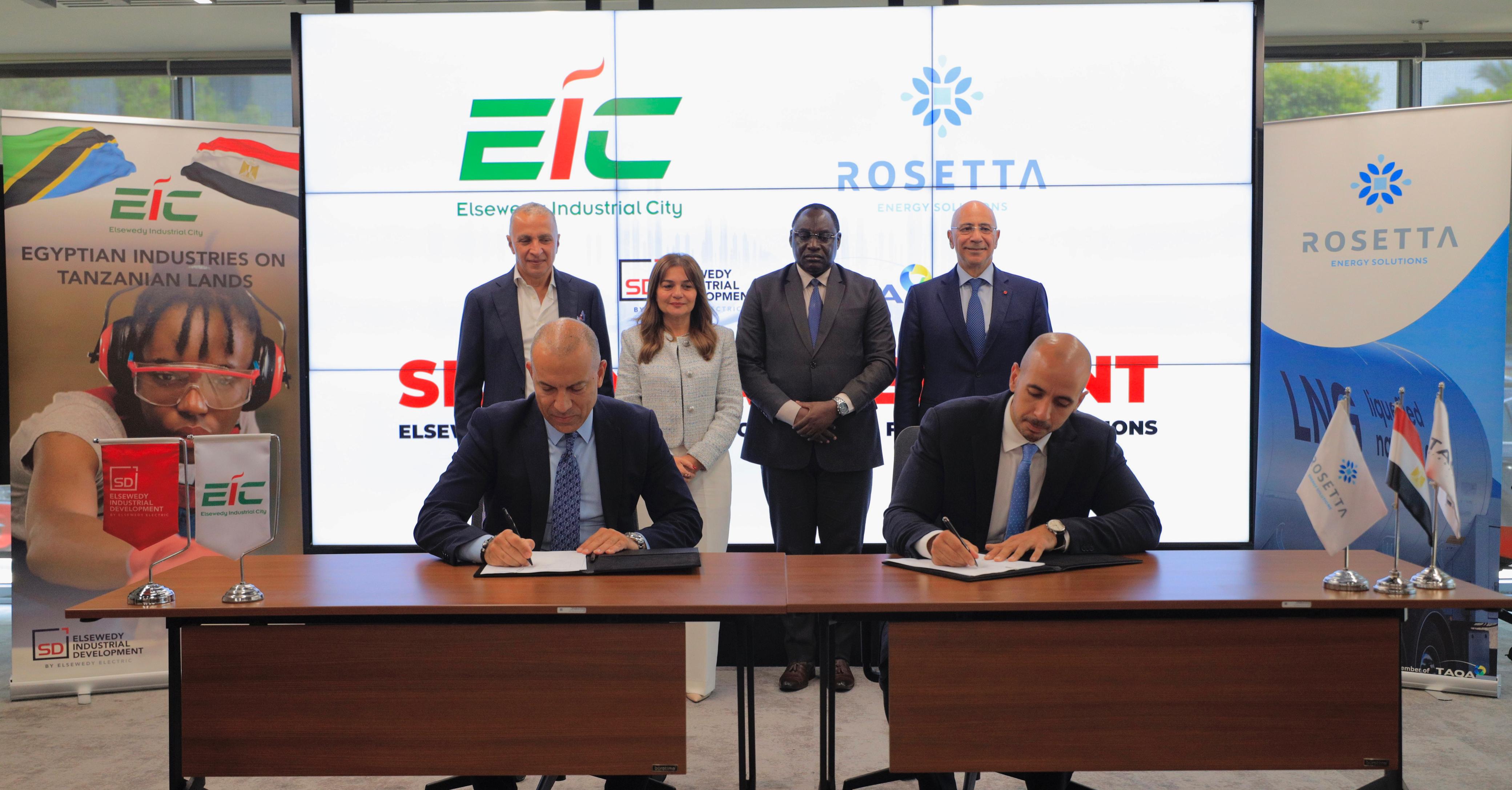  Rosetta for Energy Solutions inks an MoU with Elsewedy Industrial Development for LNG Supply in Tanzania 