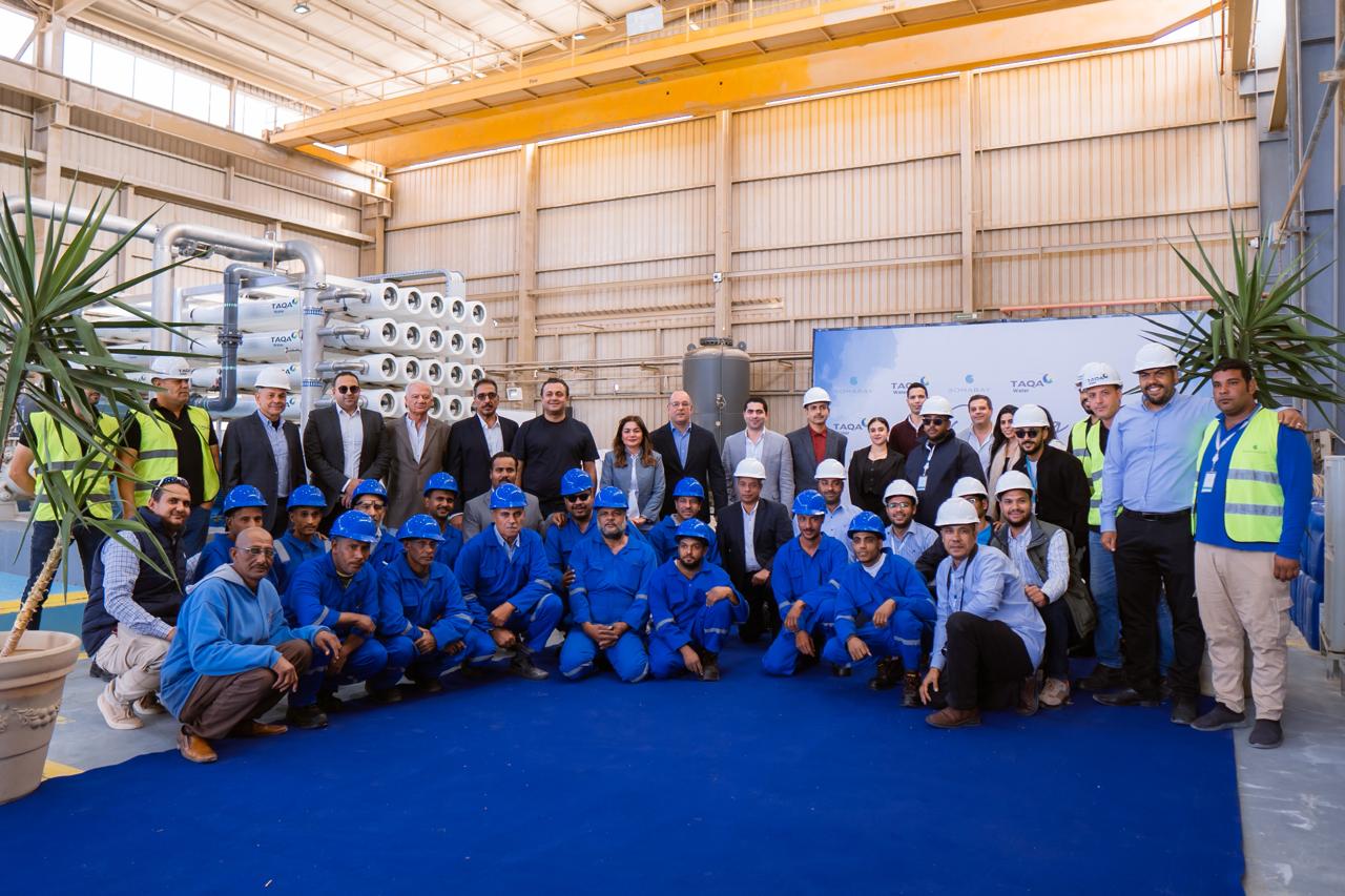 TAQA Arabia and SomaBay Inaugurate Egypts Largest Fully Solar-powered Desalination Plant 